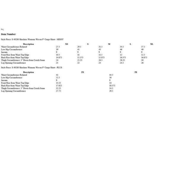 NWT SKECHERS WOMEN'S INCLINE POCKET 9"‎ SHORTS BOLD BLACK XS - Picture 3 of 6